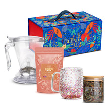 Cargar imagen en el visor de la galería, Pack Maleta de Regalo + Tetera Magic + Tazón Doble Vidrio + Té o Infusión Recarga + Té o Infusión 50g