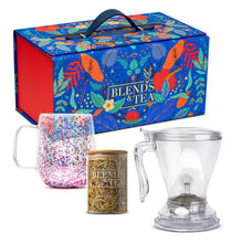 Cargar imagen en el visor de la galería, Pack Maleta de Regalo + Tetera Magic + Taza Doble Vidrio + Té o Infusión