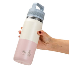 Cargar imagen en el visor de la galería, BLACK Botella Infusora Bicolor Rosado/Blanco