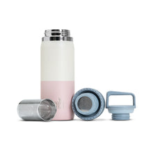 Cargar imagen en el visor de la galería, BLACK Botella Infusora Bicolor Rosado/Blanco