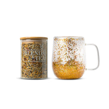 Cargar imagen en el visor de la galería, BLACK Pack Tazón + Infusión Azul Relajante 100gr