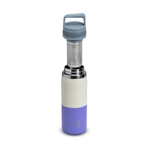 Cargar imagen en el visor de la galería, Botella Infusora Bicolor Morada/Blanco