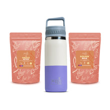 Cargar imagen en el visor de la galería, Botella Bicolor+ Pack Recargas