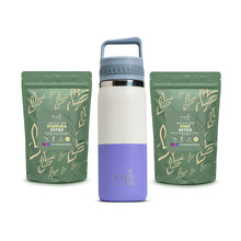 Cargar imagen en el visor de la galería, Botella Bicolor+ Pack Recargas