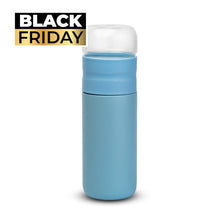 Cargar imagen en el visor de la galería, BLACK Botella Infusora Térmica Pastel