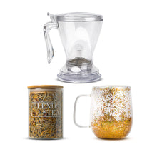 Cargar imagen en el visor de la galería, Pack Tetera Magic+ Taza Doble Vidrio+ Té o Infusión