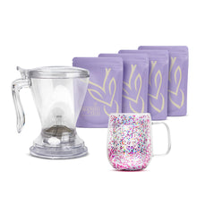 Cargar imagen en el visor de la galería, BLACK Pack Tetera Magic+ Tazón+ 4 Recargas 50gr