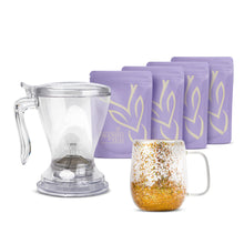 Cargar imagen en el visor de la galería, BLACK Pack Tetera Magic+ Tazón+ 4 Recargas 50gr