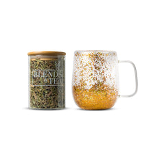 Cargar imagen en el visor de la galería, BLACK Pack Tazón + Infusión Púrpura Detox 100gr