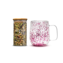 Cargar imagen en el visor de la galería, BLACK Pack Tazón + Infusión Hibisco Sueño Profundo 100gr