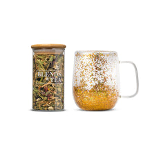 Cargar imagen en el visor de la galería, BLACK Pack Tazón + Infusión Hibisco Sueño Profundo 100gr