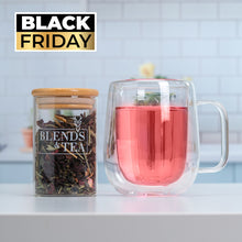 Cargar imagen en el visor de la galería, BLACK Pack Tazón + Té Hibisco Detox 100gr