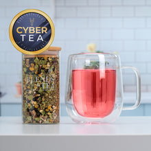 Cargar imagen en el visor de la galería, CYBER Pack Tazón + Infusión Hibisco Sueño Profundo 100gr