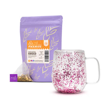 Cargar imagen en el visor de la galería, BLACK Pack Tazón + Bolsitas Infusión Hibisco Sueño Profundo