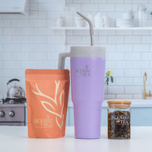 Cargar imagen en el visor de la galería, Pack Tumbler Blends + Té Hibisco50 gr+ Recarga Golden Milk 150gr