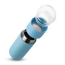 Cargar imagen en el visor de la galería, BLACK Botella Infusora Térmica Pastel