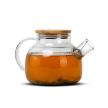 Cargar imagen en el visor de la galería, Tetera con tapa de Bambú