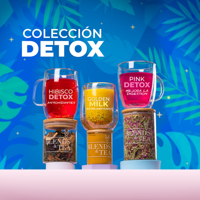 ¡Descubre la diferencia entre el Té Hibisco Detox y la Infusión Golden Milk! 💫