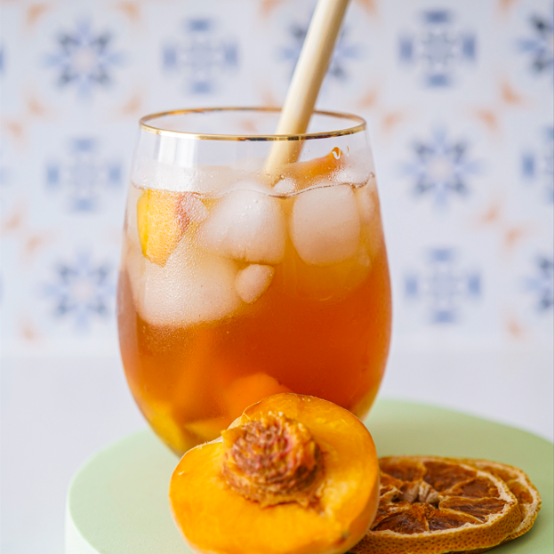 Receta Ice tea Pu erh Durazno