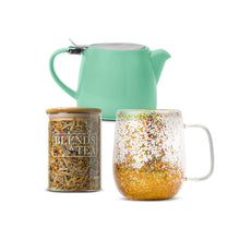 Cargar imagen en el visor de la galería, Pack Tetera Nordic+ Infusión 50gr+ Tazón Glitter 380ml
