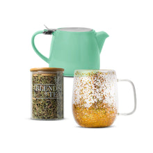 Cargar imagen en el visor de la galería, Pack Tetera Nordic+ Infusión 50gr+ Tazón Glitter 380ml
