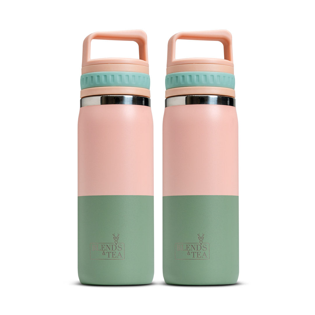2X Botellas Bicolor