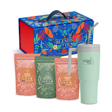 Cargar imagen en el visor de la galería, Pack Maleta de Regalo + Tumbler Blends + 3 Recargas Té o Infusiones
