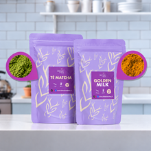 Cargar imagen en el visor de la galería, Pack Golden Milk- Matcha
