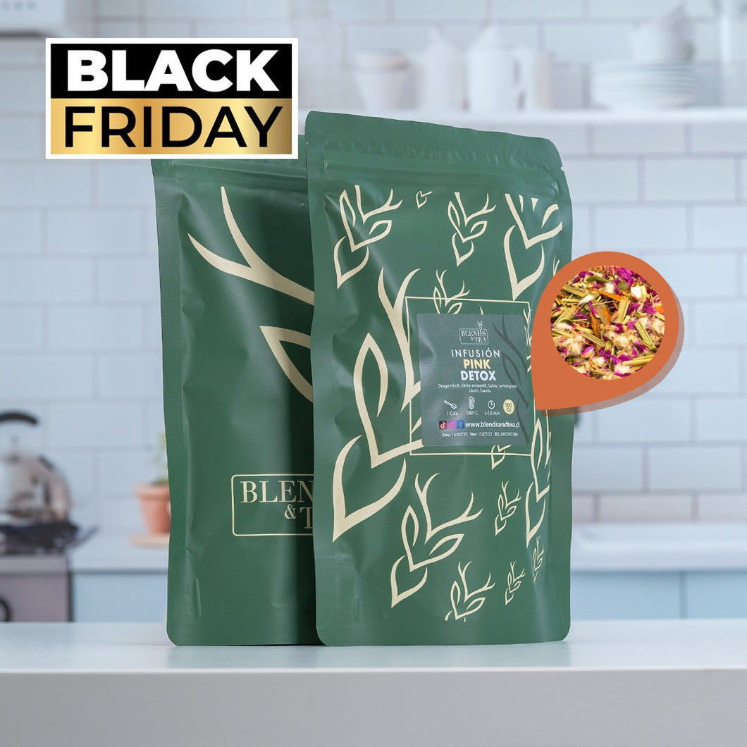 BLACK 2x Recarga Infusión Pink Detox