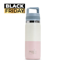 Cargar imagen en el visor de la galería, BLACK Botella Infusora Bicolor Rosado/Blanco
