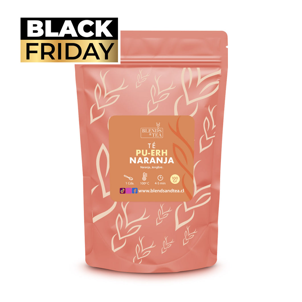 BLACK Recarga Té Pu-erh Naranja