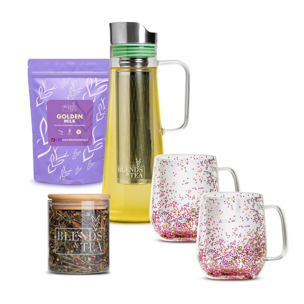 CYBER Pack Detox, Relax o Antiiflamatorio con Blends Maker y Tazones