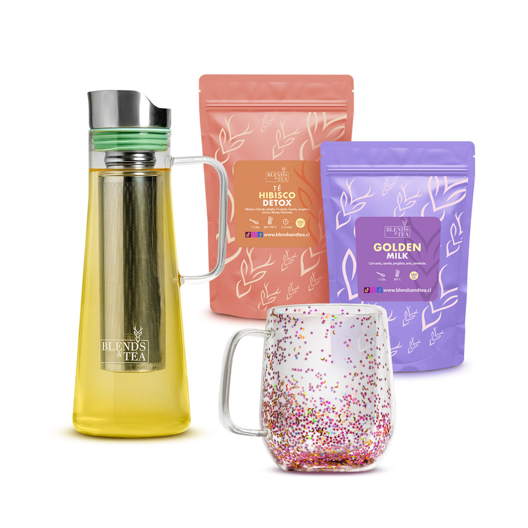 CYBER Pack Recargas + Blends Maker+ Tazón Glitter