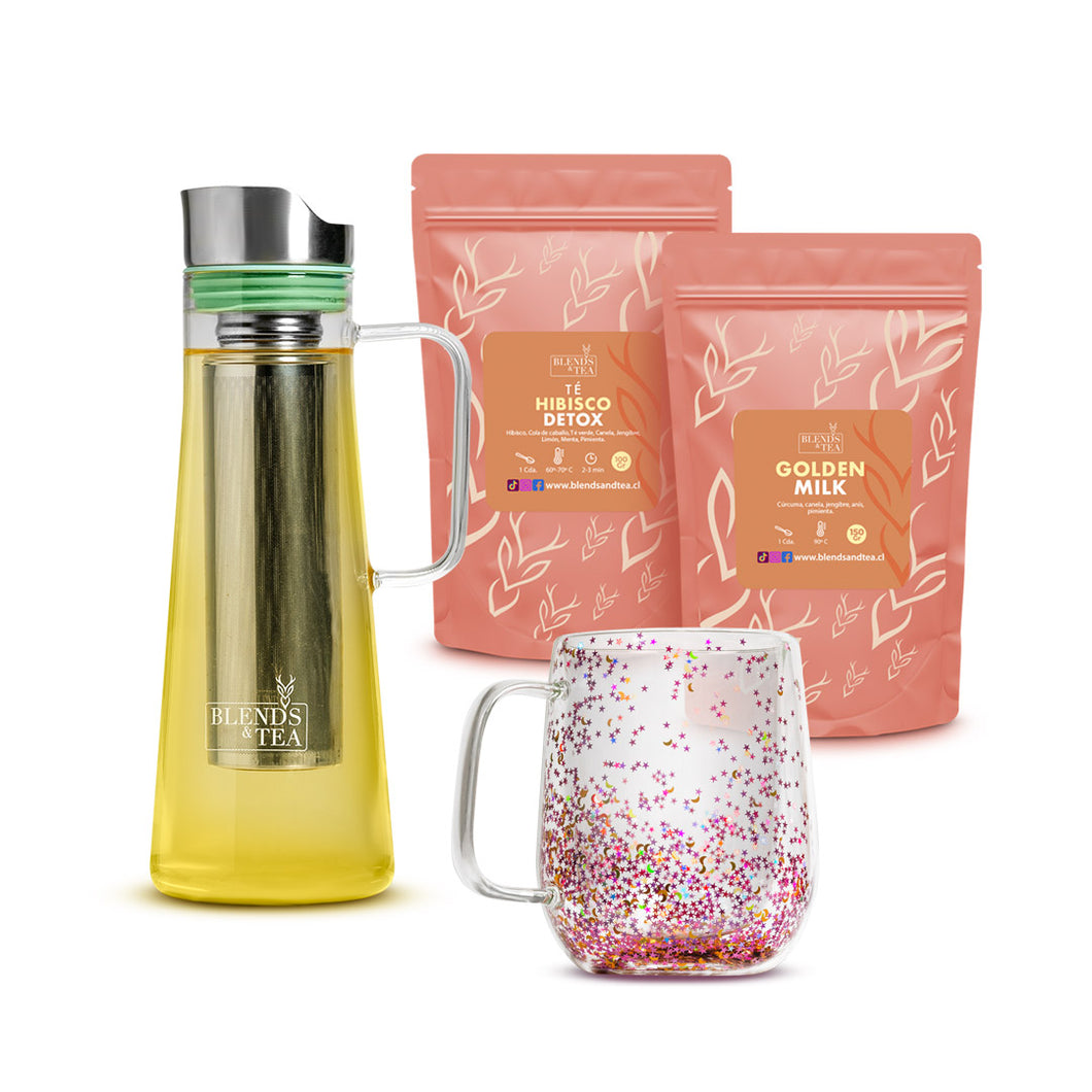 CYBER Pack Recargas + Blends Maker+ Tazón Glitter