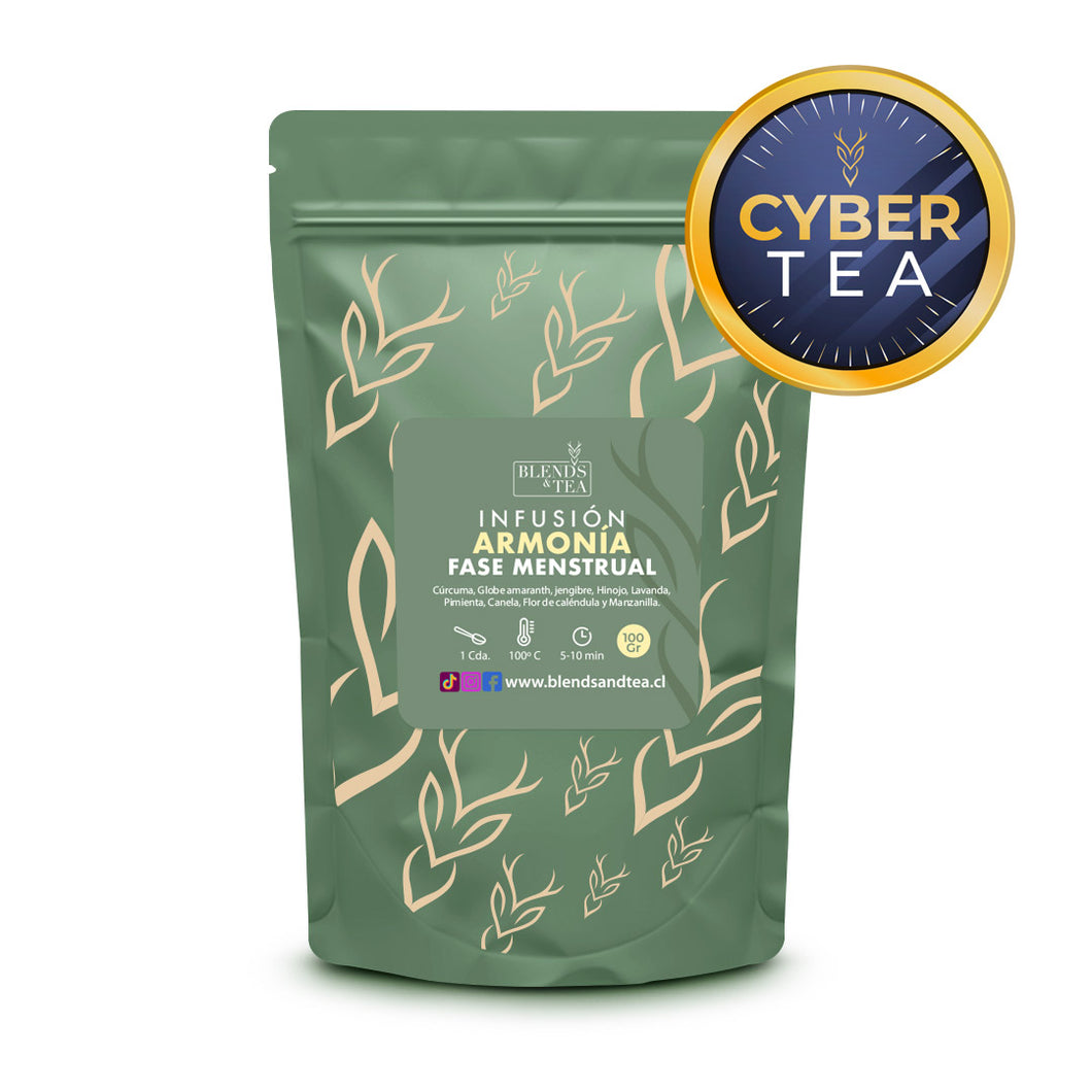 CYBER Recarga Infusión Armonía, Fase Menstrual