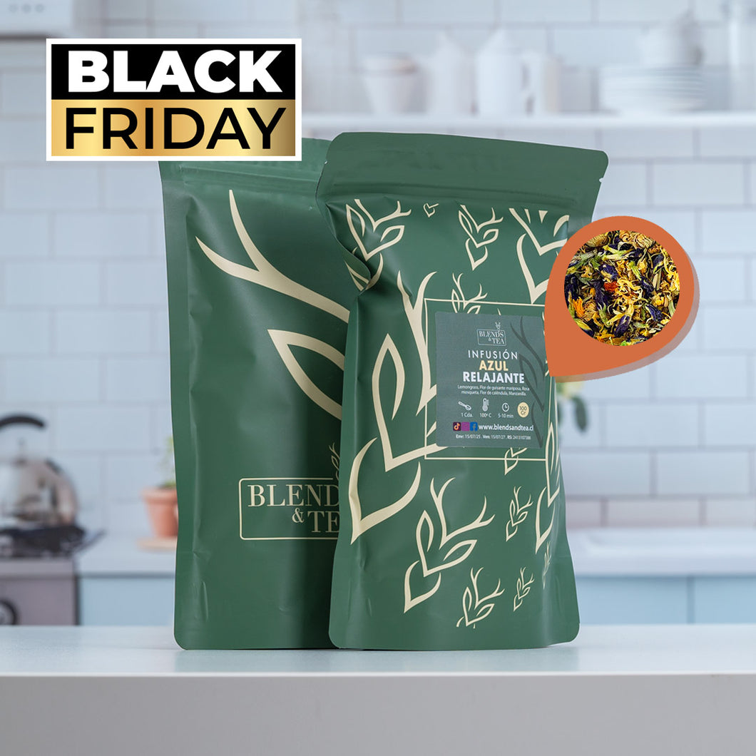 BLACK 2x Infusión Azul Relajante