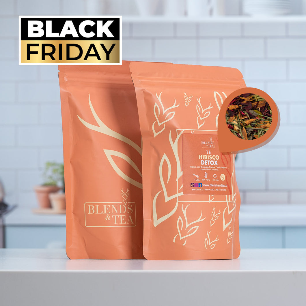 BLACK 2x Té Hibisco Detox