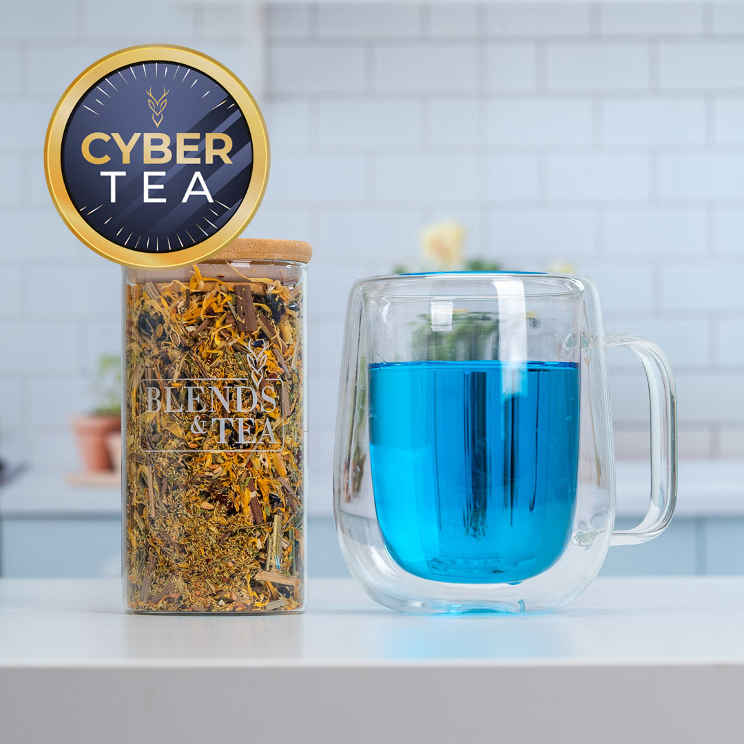 CYBER Pack Tazón + Infusión Azul Relajante 100gr