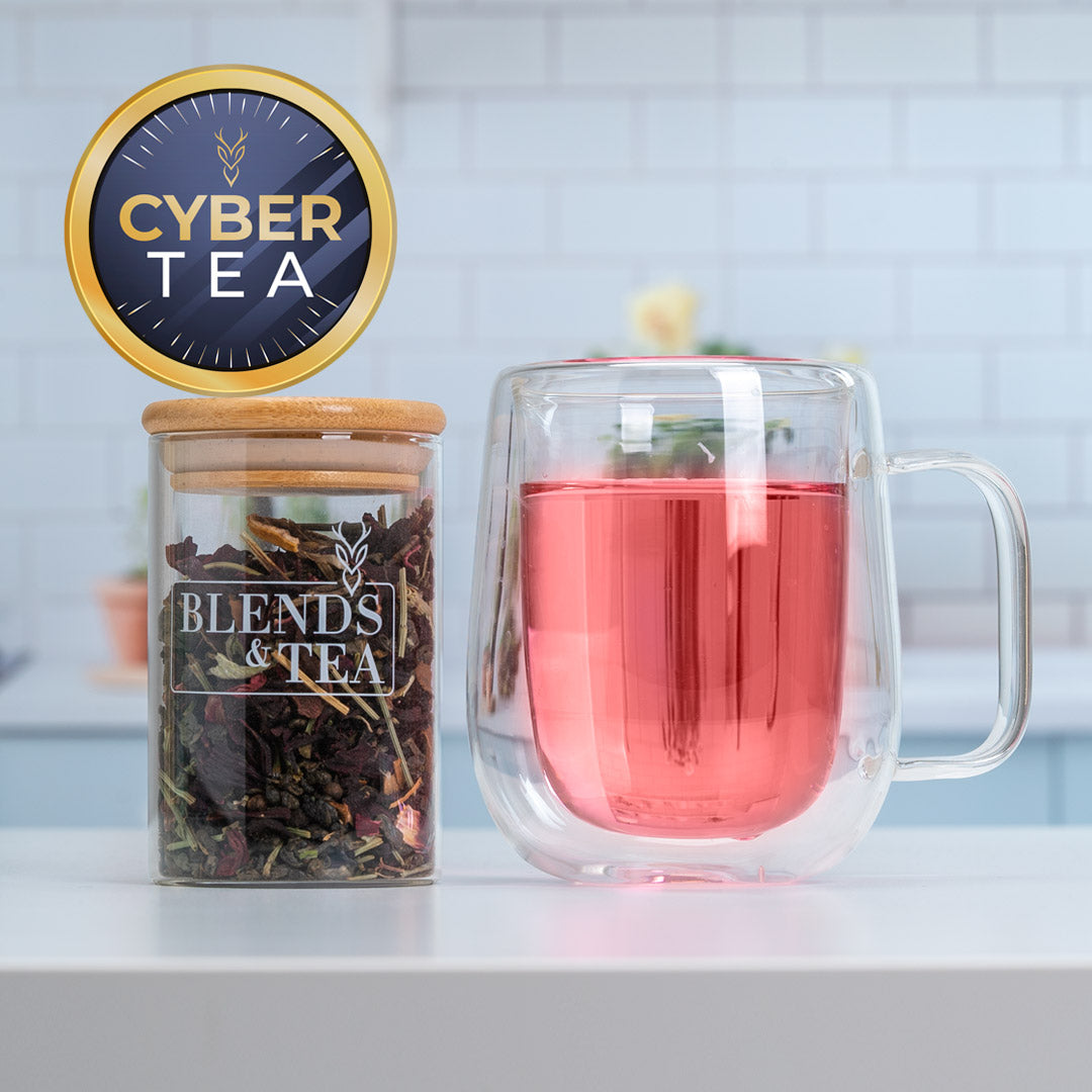 CYBER Pack Tazón + Té Hibisco Detox 100gr