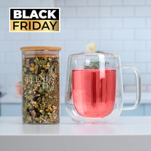 Cargar imagen en el visor de la galería, BLACK Pack Tazón + Infusión Hibisco Sueño Profundo 100gr
