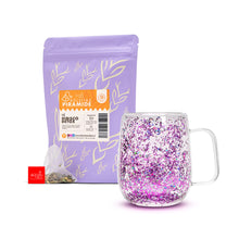 Cargar imagen en el visor de la galería, CYBER Pack Tazón + Bolsitas Té Hibisco Detox
