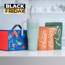 Cargar imagen en el visor de la galería, BLACK Pack Maleta de Regalo + Tumbler Blends + 3 Recargas Té o Infusiones

