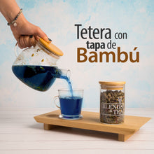 Cargar imagen en el visor de la galería, Tetera con tapa de Bambú
