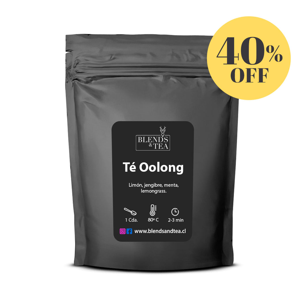 BLACK Recarga Té Oolong Jengibre, limón